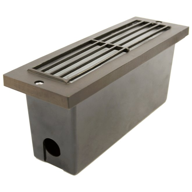 ABBA 12V 3W Cast Brass Edge LED Step Light - 3000K, Warm White - Sonic Electric