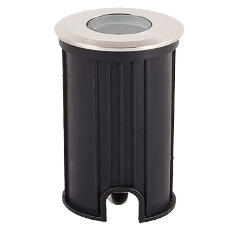 ABBA 12V 3W Stainless Steel Round LED Well Light - Multiple Finishes/Color Temperatures - Sonic Electric