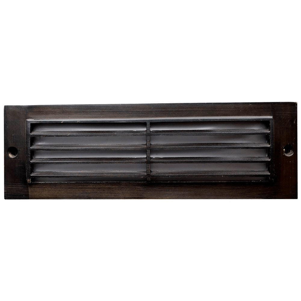 ABBA 12V 4W Brass Surface Mount LED Step Light - 3000K, Warm White - Sonic Electric