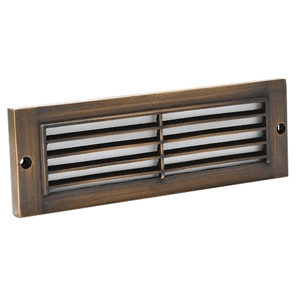 ABBA 12V 4W Brass Surface Mount LED Step Light - 3000K, Warm White - Sonic Electric