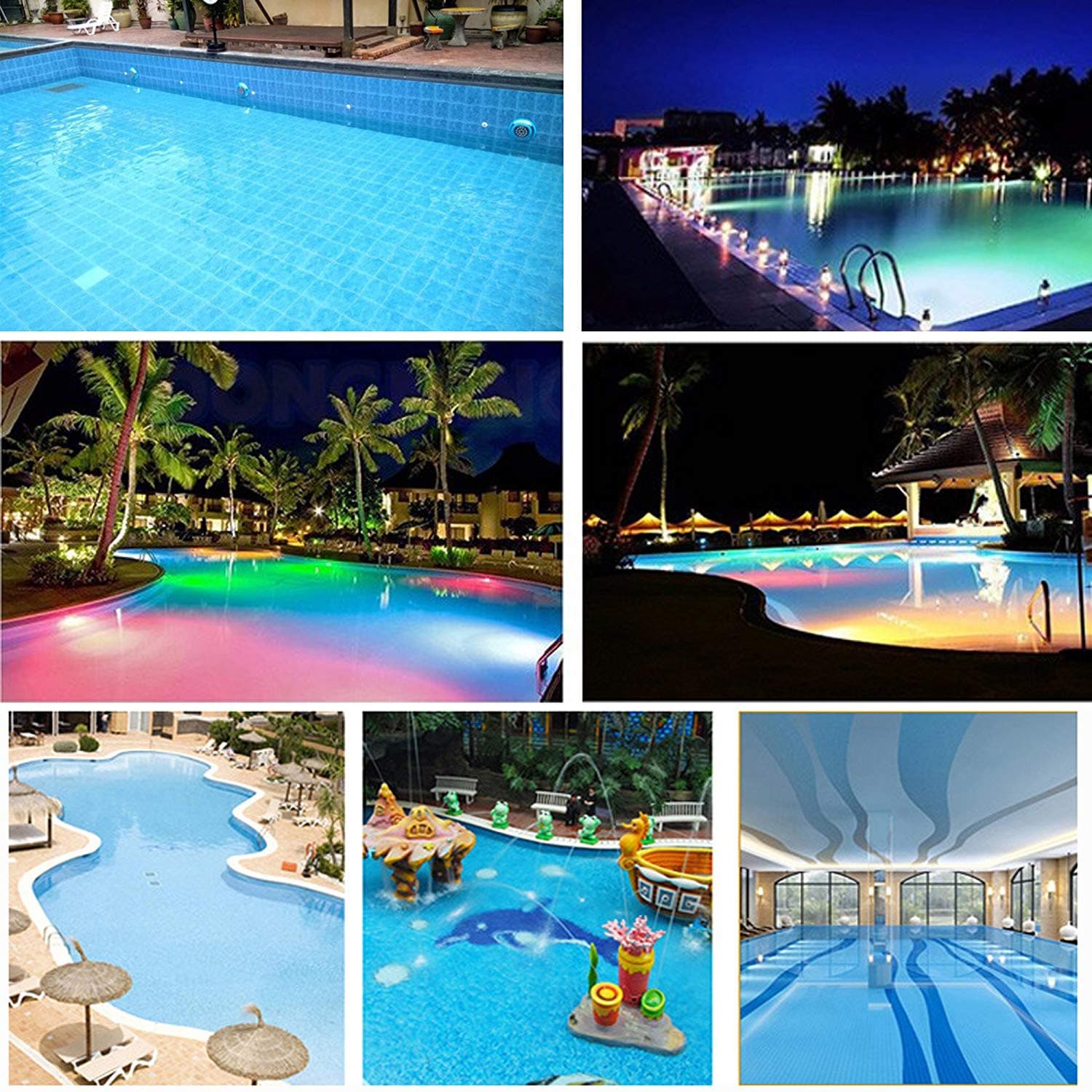 ABBA 12V 54W Stainless Steel RGB LED Pool & Spa Light - Sonic Electric