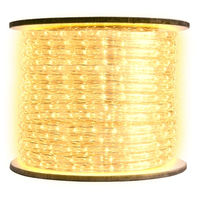 ABBA 12V 55W 50 Ft. Weatherproof Heavy Duty Outdoor LED Rope Light - Sonic Electric