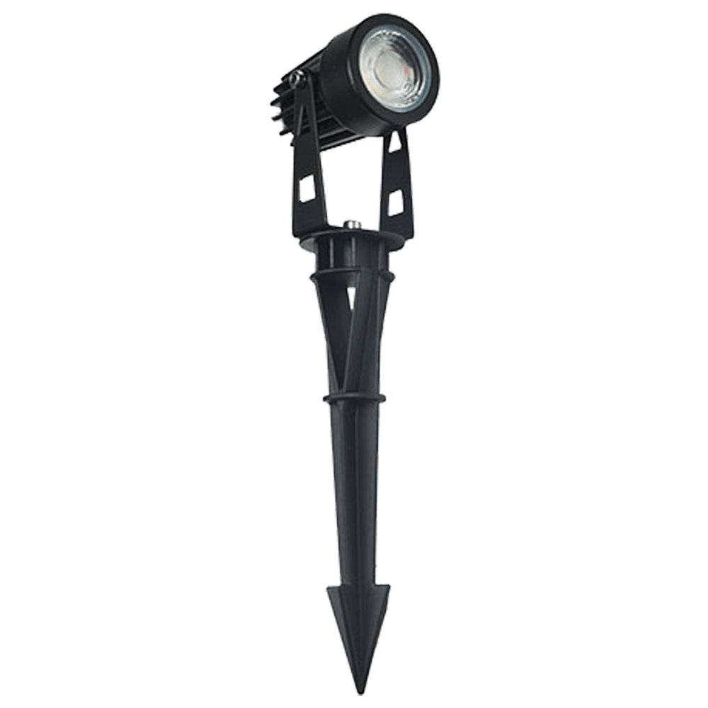 ABBA 12V 5W Cast Aluminum LED Spot Light - Black or Brown Finish - Sonic Electric