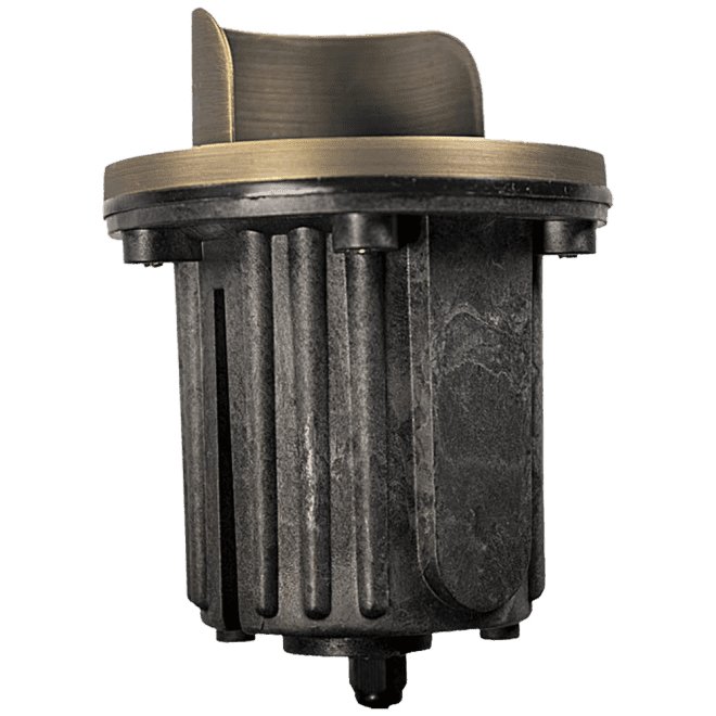 ABBA 12V Cast Brass Sheilded LED In-Ground Well Light - Sonic Electric