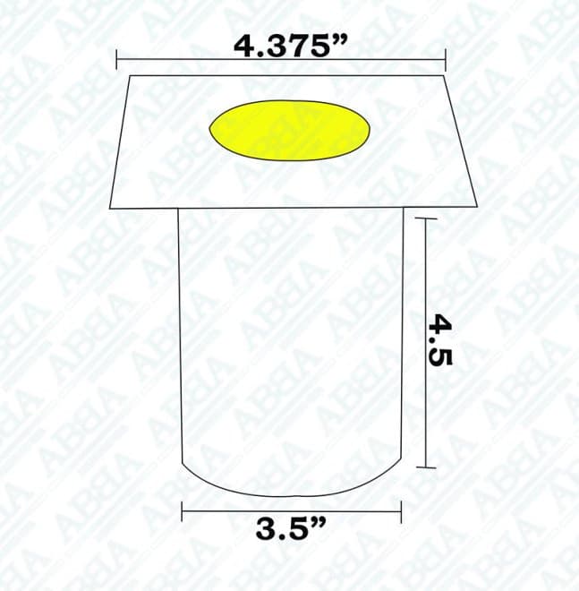 ABBA 12V Stainless Steel Square LED In-Ground Well Light - Sonic Electric