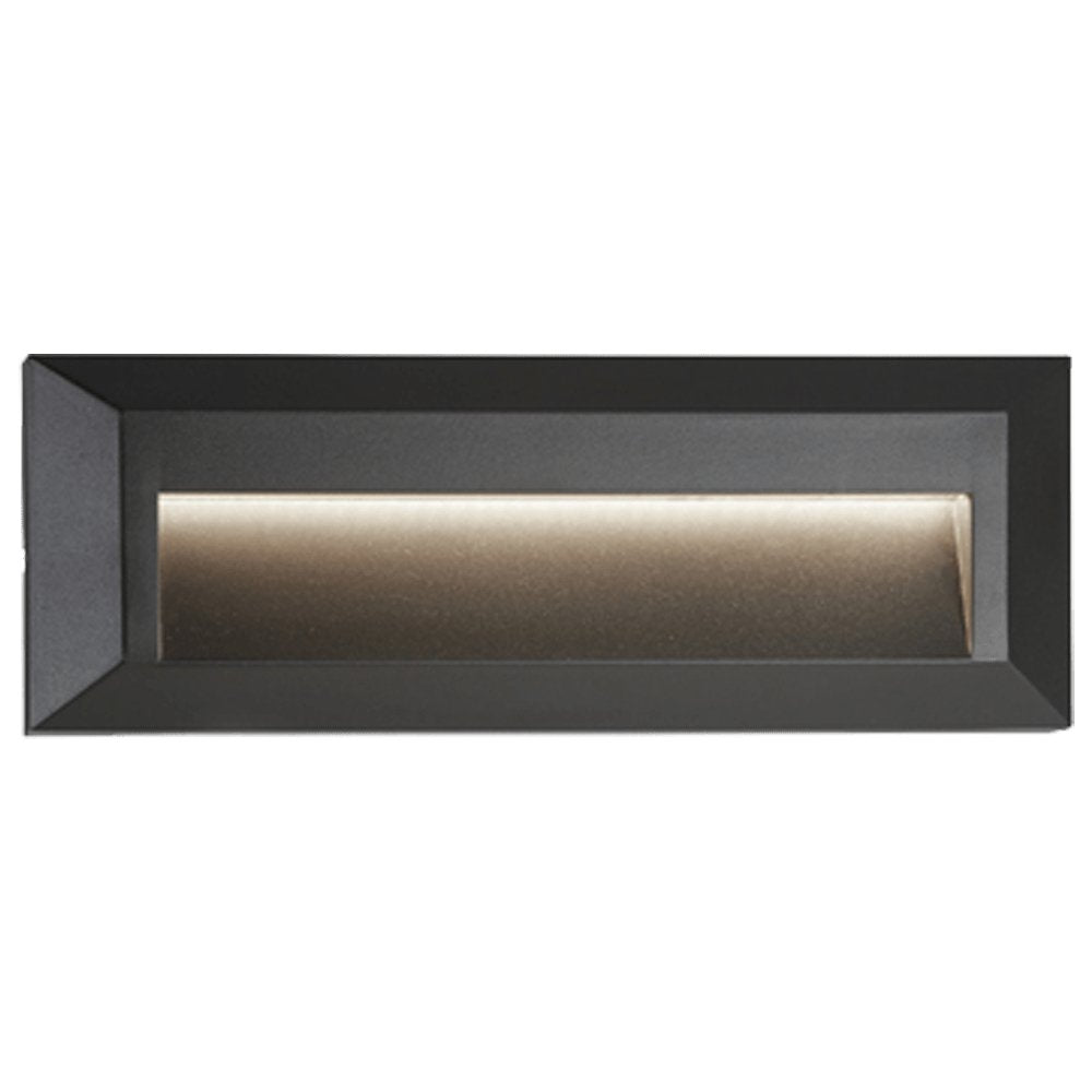 ABBA 3W Cast Aluminum Edge LED Step Light - Black or Bronze Finish - Sonic Electric