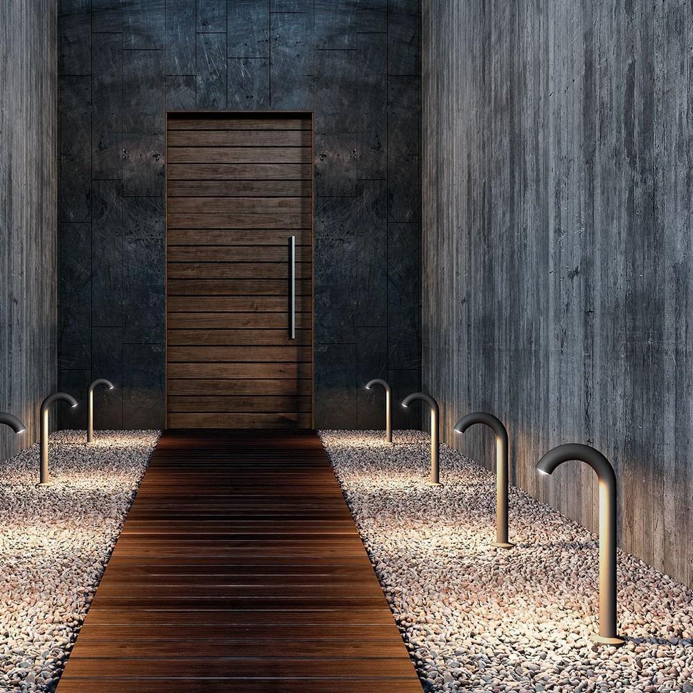 ABBA 5W 12V 20" Aluminum Garden LED Path Light - 3000K, Warm White - Sonic Electric