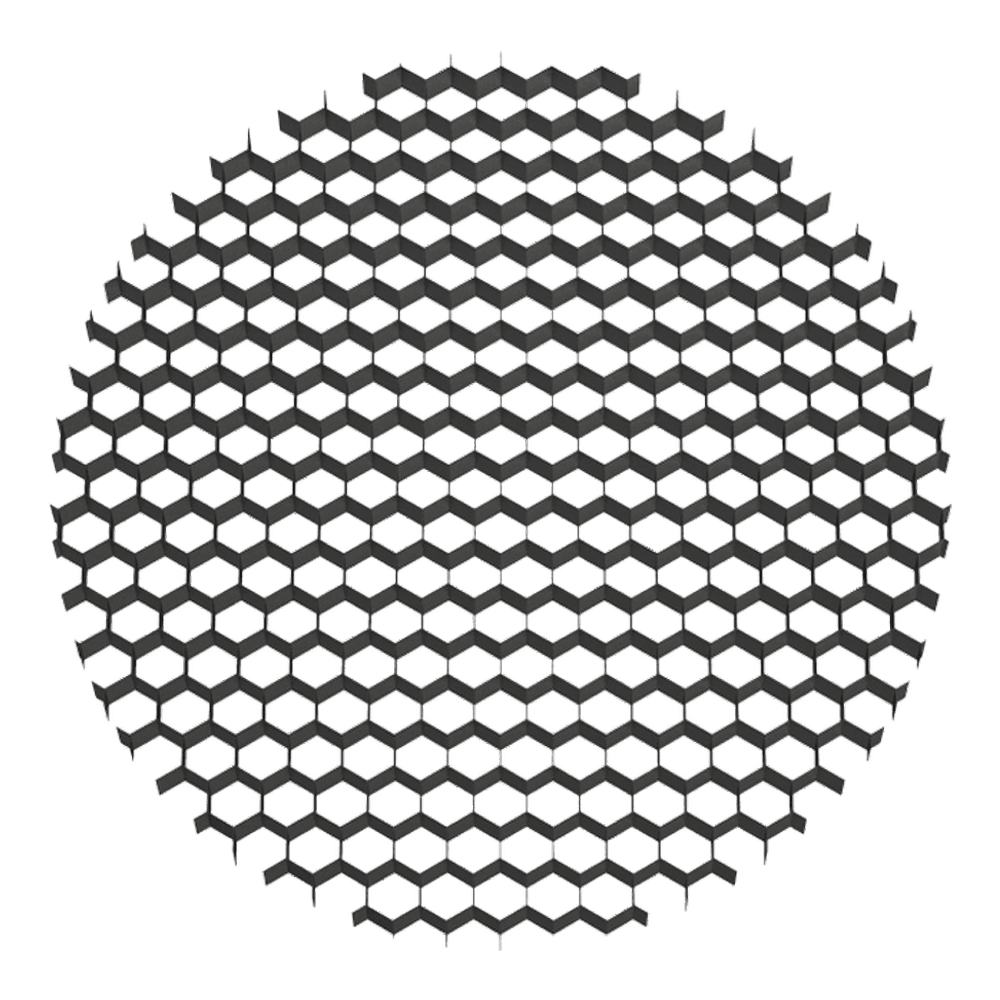 ABBA Aluminum Louver for MR16 Bulbs - Sonic Electric