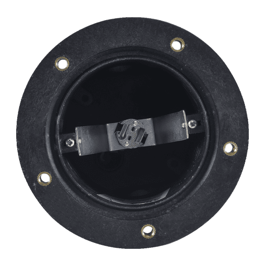 ABBA Brass Round Tri-Directional Well Light - Sonic Electric