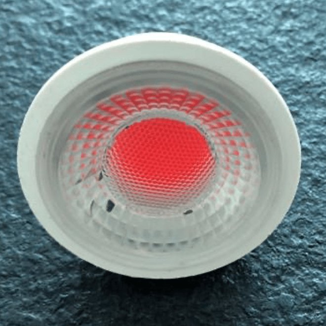 ABBA MR16 5W 12V Dimmable LED Color Light Bulb - Red, Green or Blue - Sonic Electric