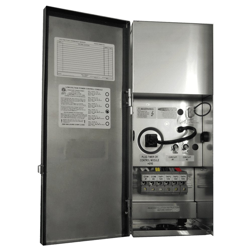 ABBA Multi-Tap 1200W Manual Stainless Steel Transformer - Sonic Electric