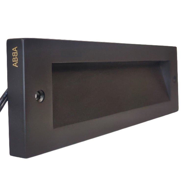 ABBA STB18 Integrated 3W 12V Brass LED Step Light - Sonic Electric