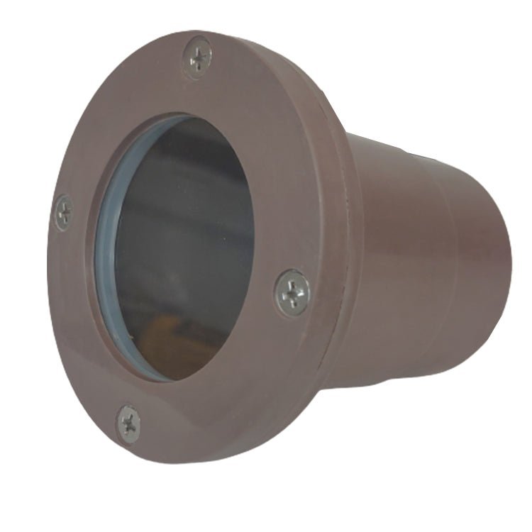 ABBA UNF07 MR16 Brass LED Well Light - Light Bulb Sold Separately - Sonic Electric