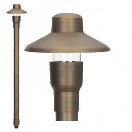 Best Quality Lighting LV22 Die Cast Brass Low Voltage 12V Path Light - Sonic Electric