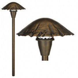 Best Quality Lighting LV28 Die Cast Brass Low Voltage 12V Path Light - Sonic Electric