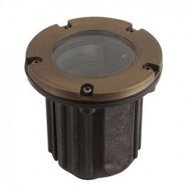 Best Quality Lighting LV37 Die Cast Brass Low Voltage Sealed Mini Well Light - Sonic Electric