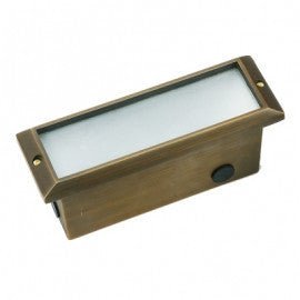 Best Quality Lighting LV52 Die Cast Brass Low Voltage Brick Step Light - Sonic Electric