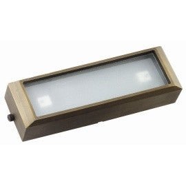 Best Quality Lighting LV52S Die Cast Brass Low Voltage Long Surface Mounted Step Light - Sonic Electric