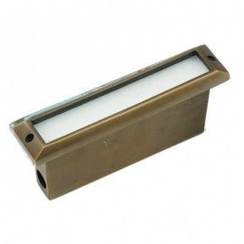 Best Quality Lighting LV55 Die Cast Brass Low Voltage Thin Line Step Light - Sonic Electric