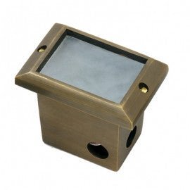 Best Quality Lighting LV58 Die Cast Brass Low Voltage Short Step Light - Sonic Electric