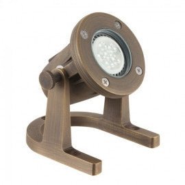 Best Quality Lighting LV82AB Die Cast Brass Low Voltage Underwater Light - Sonic Electric