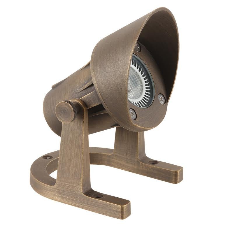 Best Quality Lighting LV83AB Die Cast Brass Low Voltage Underwater Light - Sonic Electric