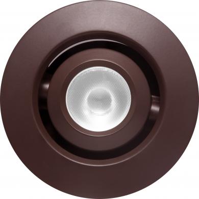 Elco 1" Round Recessed Adjustable Oak Gimbal - Multiple Finishes/Color Temperatures - Sonic Electric