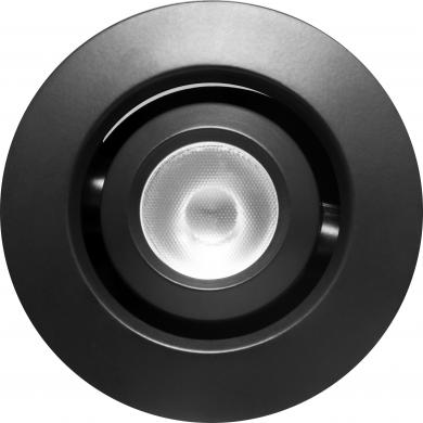 Elco 1" Round Recessed Adjustable Oak Gimbal - Multiple Finishes/Color Temperatures - Sonic Electric
