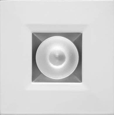 Elco 1" Square Recessed Oak,¢ Downlight - Multiple Finishes/Color Temperatures - Sonic Electric