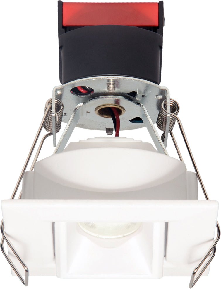 Elco 1" Square Recessed Oak Pull Down - Multiple Finishes/Color Temperatures - Sonic Electric