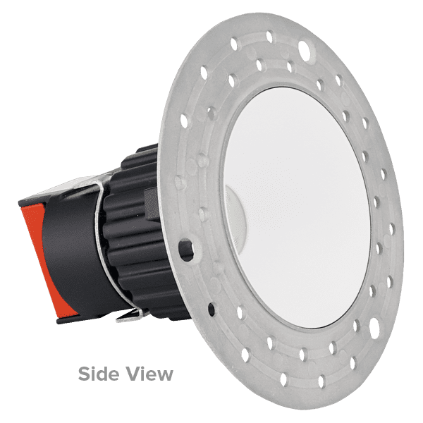 Elco 1" Trimless Round Recessed Oak Downlight - Multiple Finishes/Color Temperatures - Sonic Electric