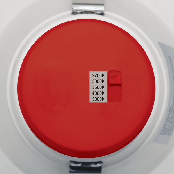 Elco 120V 15W 5"/6" LED Deep Inserts Downlight with 5-CCT Switch - 1000 Lumens - Sonic Electric