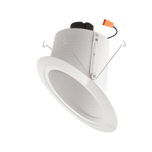 Elco 120V 15W/18W 6" Super Sloped Ceiling LED Baffle Inserts with 5-CCT Switch - Sonic Electric