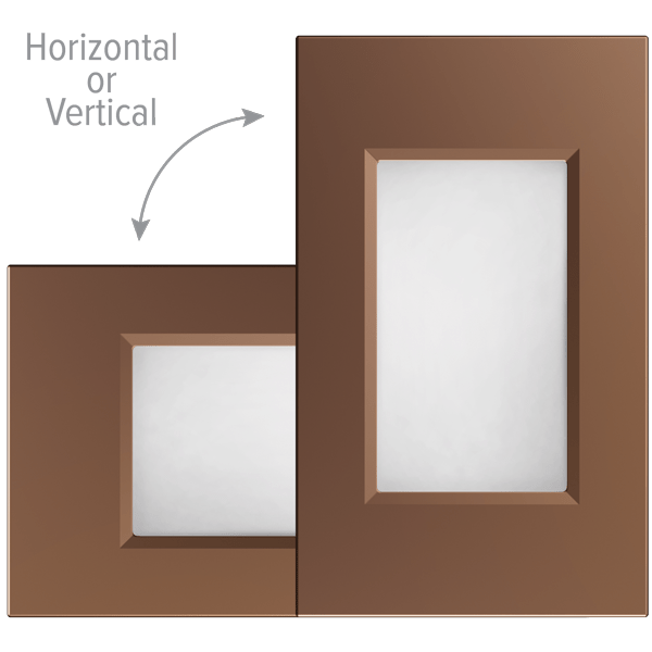 Elco 120V 3.5W Mini LED Frosted Lens Step Light with 3CCT Switch - 200 Lumens, Multiple Finishes - Sonic Electric