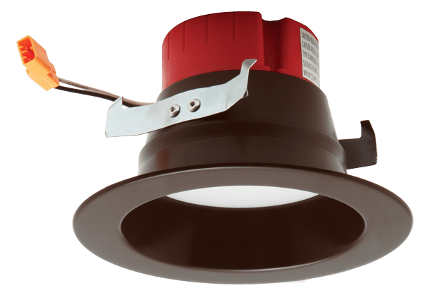 Elco 12W 120V 4" Five-Color Temperature Switch LED Reflector Inserts - 840 Lumens - Sonic Electric