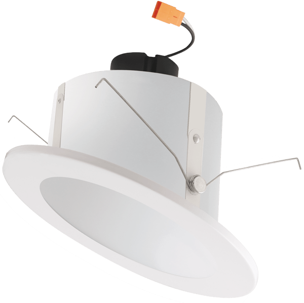 Elco 15W-18W 120V 6" Sloped Ceiling LED Reflector Insert with 5-CCT Switch - Sonic Electric