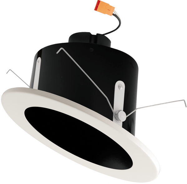 Elco 15W-18W 120V 6" Sloped Ceiling LED Reflector Insert with 5-CCT Switch - Sonic Electric