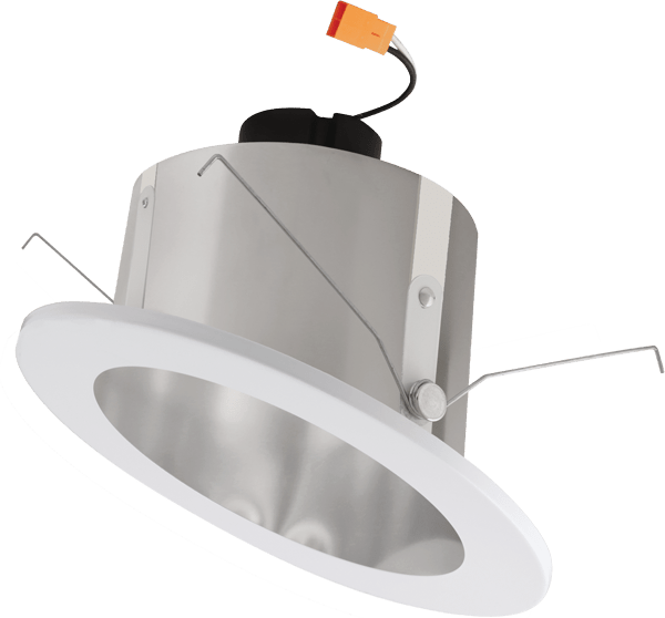 Elco 15W-18W 120V 6" Sloped Ceiling LED Reflector Insert with 5-CCT Switch - Sonic Electric