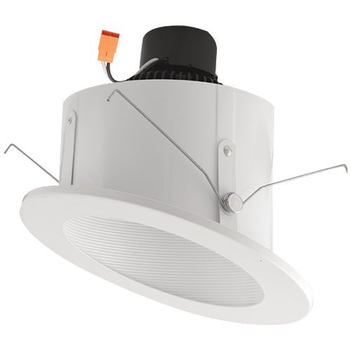 Elco 15W-18W 6" Sloped Ceiling LED Baffle Insert with 5-CCT Switch - Sonic Electric