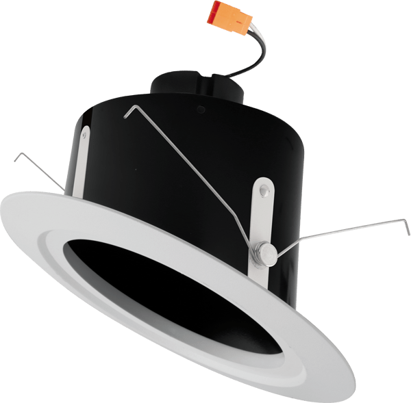 Elco 15W 5" Sloped Ceiling LED Reflector Insert Downlight Trim - 5CCT, 1050 Lumens - Sonic Electric