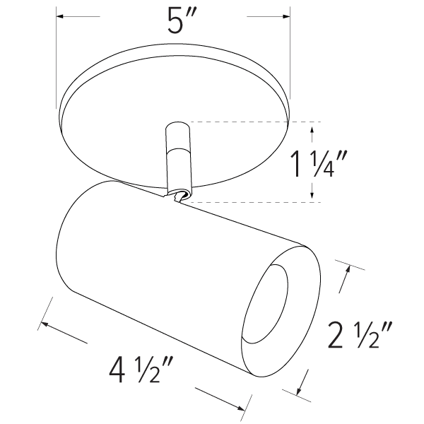 Elco 2 Koto Sylo Monopoint Fixture - Sonic Electric