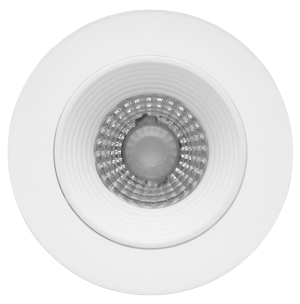 Elco 2 Round Baffle Teak LED Light Engine - Multiple Finishes/Color Temperatures - Sonic Electric