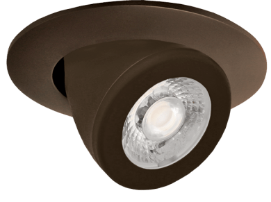 Elco 2 Round Pull-Down Teak LED Light Engine - Multiple Finishes/Color Temperatures - Sonic Electric