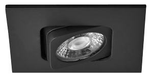 Elco 2 Square Adjustable Teak LED Light Engine - Multiple Finishes/Color Temperatures - Sonic Electric