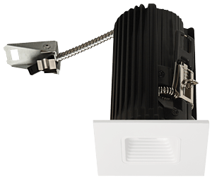 Elco 2 Square Baffle Teak LED Light Engine - Multiple Finishes/Color Temperatures - Sonic Electric