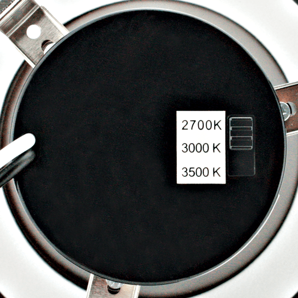 Elco 3" 9W Square LED Baffle Insert with Color Temperature Switch - Sonic Electric