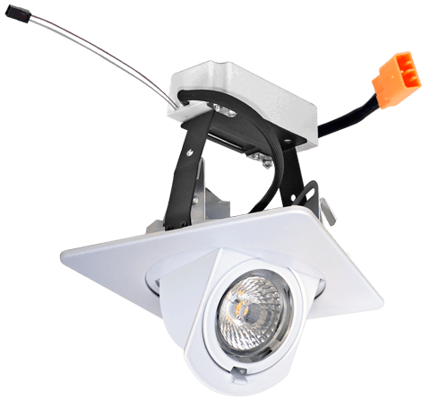 Elco 4 0-10V Square Adjustable LED Insert for Ply System - Sonic Electric