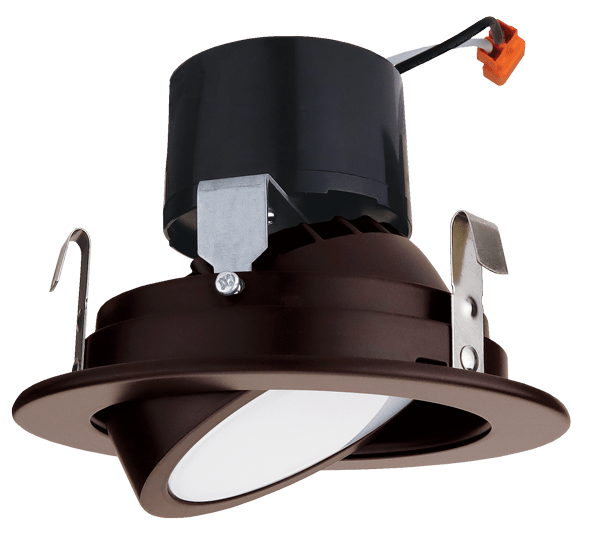 Elco 4" 9W LED Adjustable Gimbal Insert with 5-CCT Switch - Sonic Electric