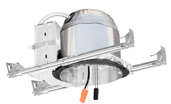 Elco 6 0-10V Shallow New Construction Dedicated LED Housing - Sonic Electric