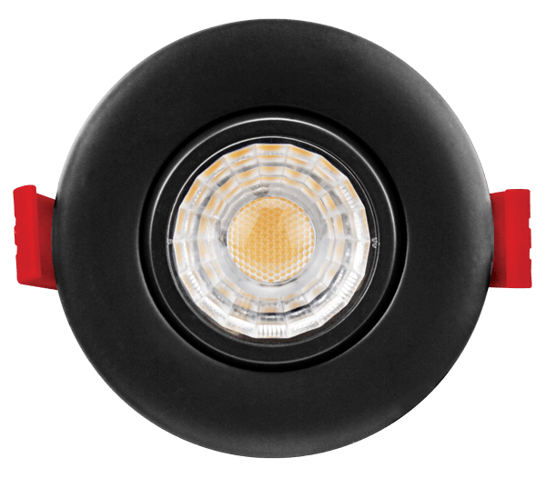 Elco 8W 120V 3" Ultra Slim LED Gimbal Light with 5-CCT Switch - 600 Lumens - Sonic Electric